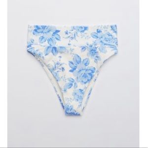 NWT Aerie High Cut Cheeky Bikini Bottom